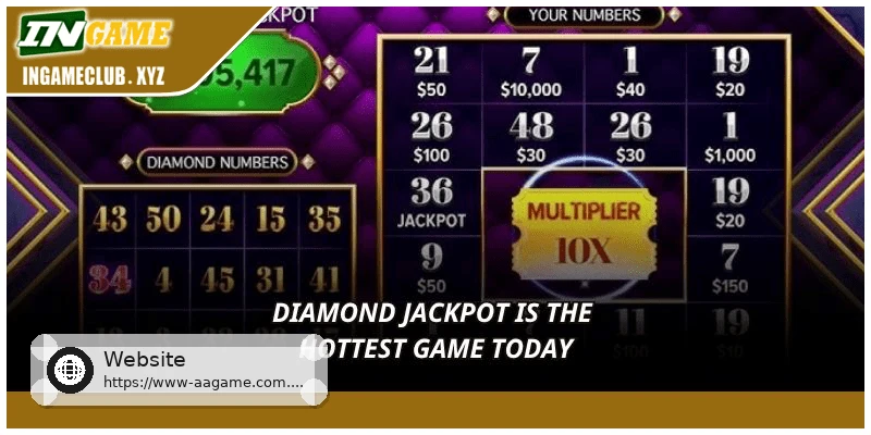 Diamond Jackpot slot game review and features
