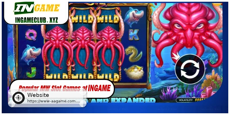 Popular MW Slot games at AAGAME