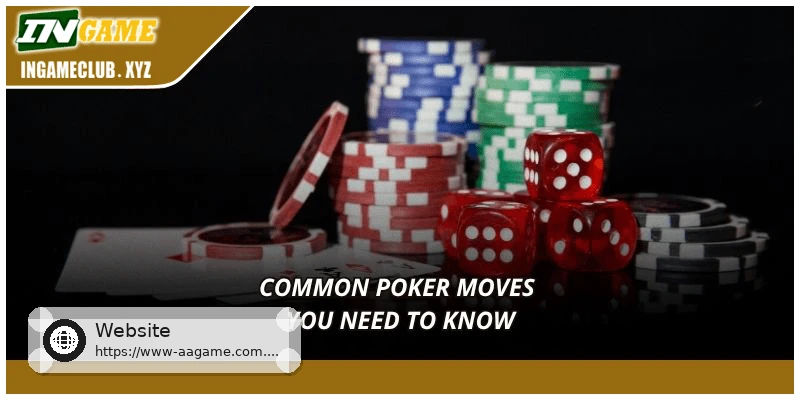 Basic Poker actions and gameplay