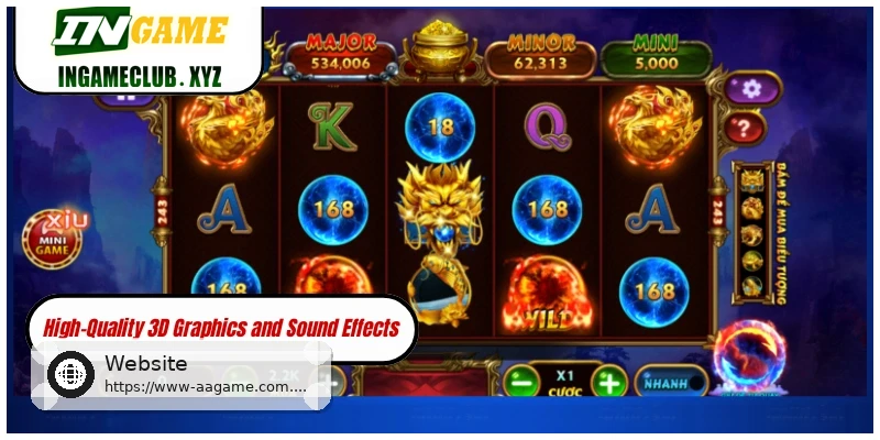 High-quality slot graphics at AAGAME