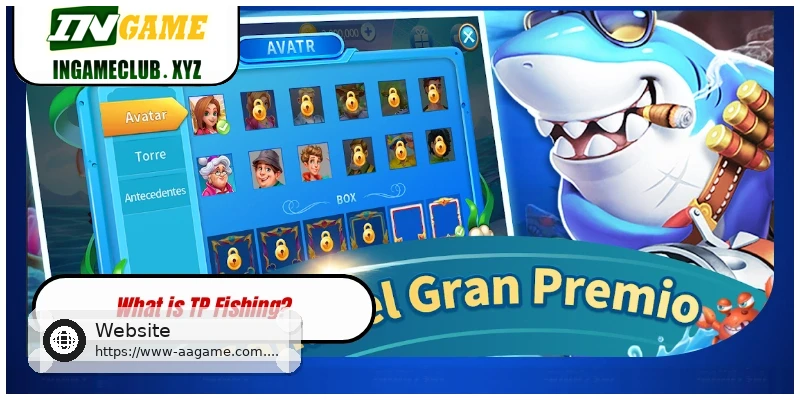 TP Fishing gameplay overview