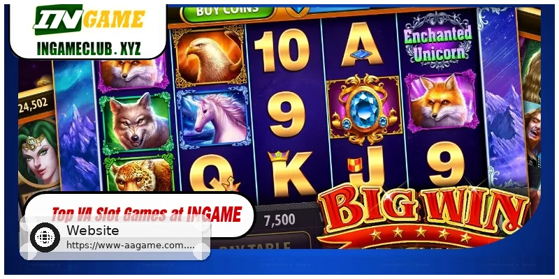 Popular VA Slot games at AAGAME